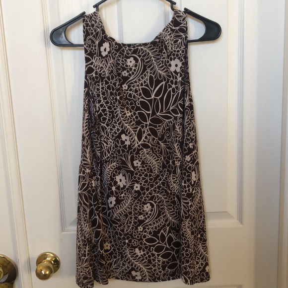 Brown and tan boho top - Picture 3 of 7